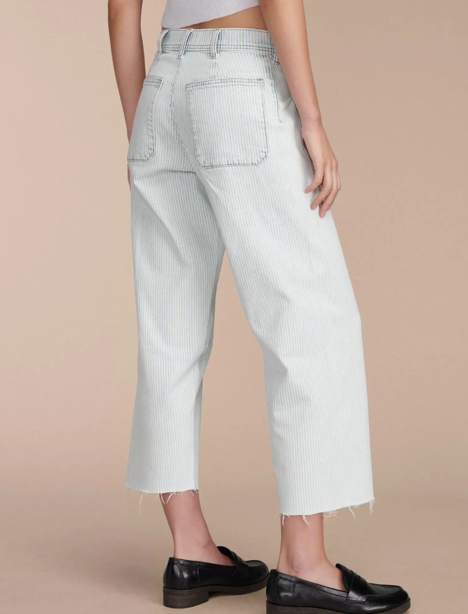 Lucky Brand lucky legend patch pocket high rise wide trackline*WOMEN|JEANS Jeans|Wide Leg