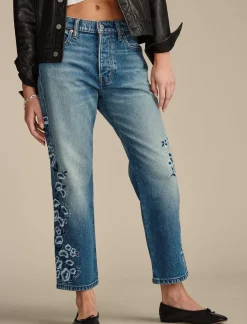 Lucky Brand lucky legend 90s loose crop field of flowers*WOMEN|JEANS Jeans|90's|Crop