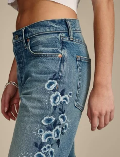 Lucky Brand lucky legend 90s loose crop field of flowers*WOMEN|JEANS Jeans|90's|Crop