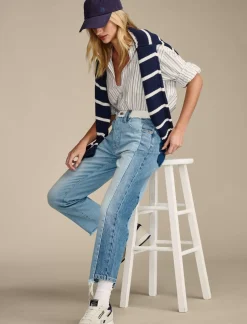 Lucky Brand lucky legend 90s loose crop pieced together*WOMEN|JEANS Jeans|90's|Crop