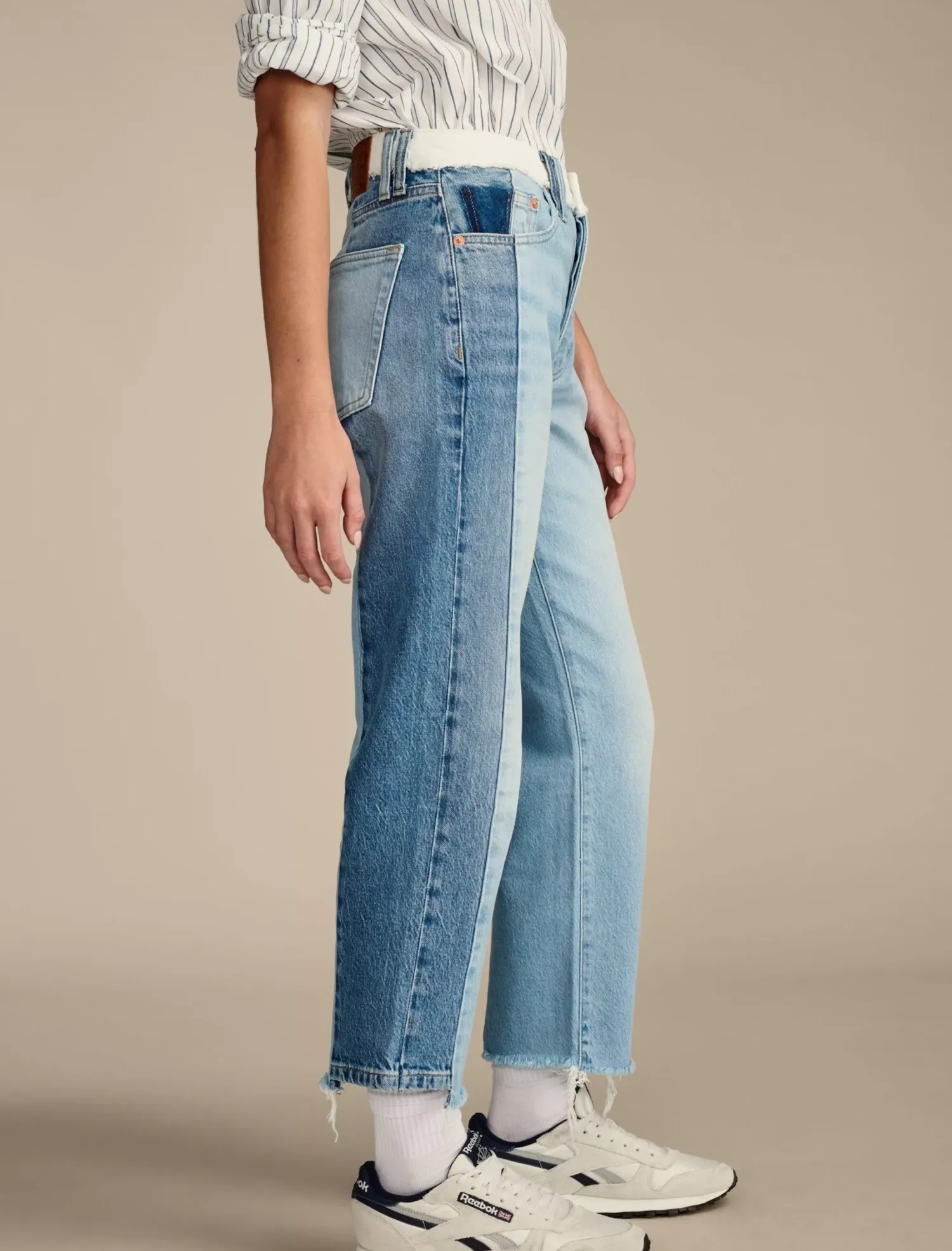 Lucky Brand lucky legend 90s loose crop pieced together*WOMEN|JEANS Jeans|90's|Crop