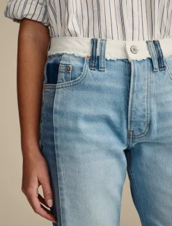 Lucky Brand lucky legend 90s loose crop pieced together*WOMEN|JEANS Jeans|90's|Crop