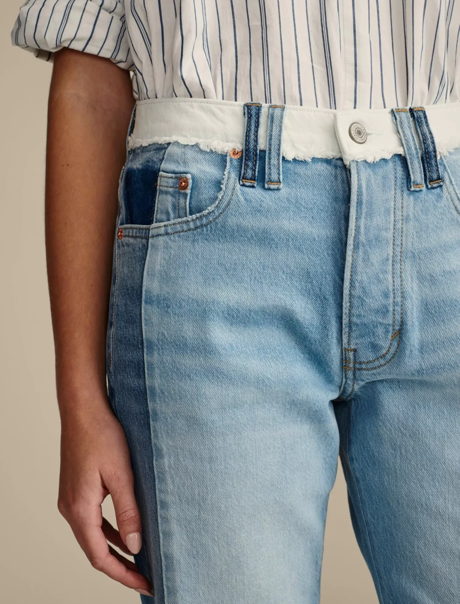 Lucky Brand lucky legend 90s loose crop pieced together*WOMEN|JEANS Jeans|90's|Crop