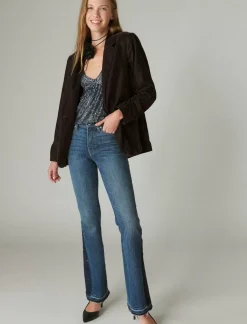 Lucky Brand lucky legend studded high rise stevie flare gypsy*WOMEN|JEANS Jeans|Flare