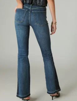Lucky Brand lucky legend studded high rise stevie flare gypsy*WOMEN|JEANS Jeans|Flare