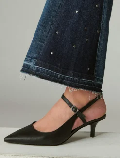 Lucky Brand lucky legend studded high rise stevie flare gypsy*WOMEN|JEANS Jeans|Flare