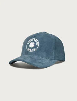Lucky Brand lucky mfg co. emb. cord hat navy*MEN|WOMEN Hats
