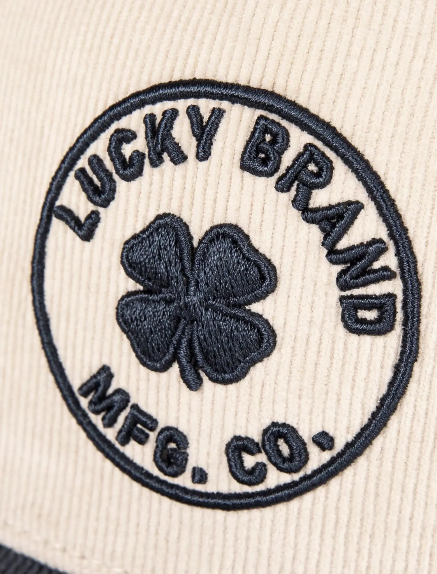 Lucky Brand lucky mfg co. emb. cord hat crystal*MEN|WOMEN Hats