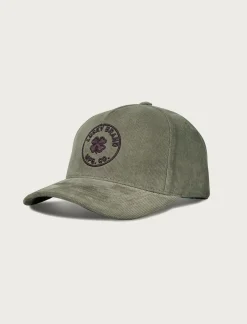 Lucky Brand lucky mfg co. emb. cord hat bright green*MEN|WOMEN Hats