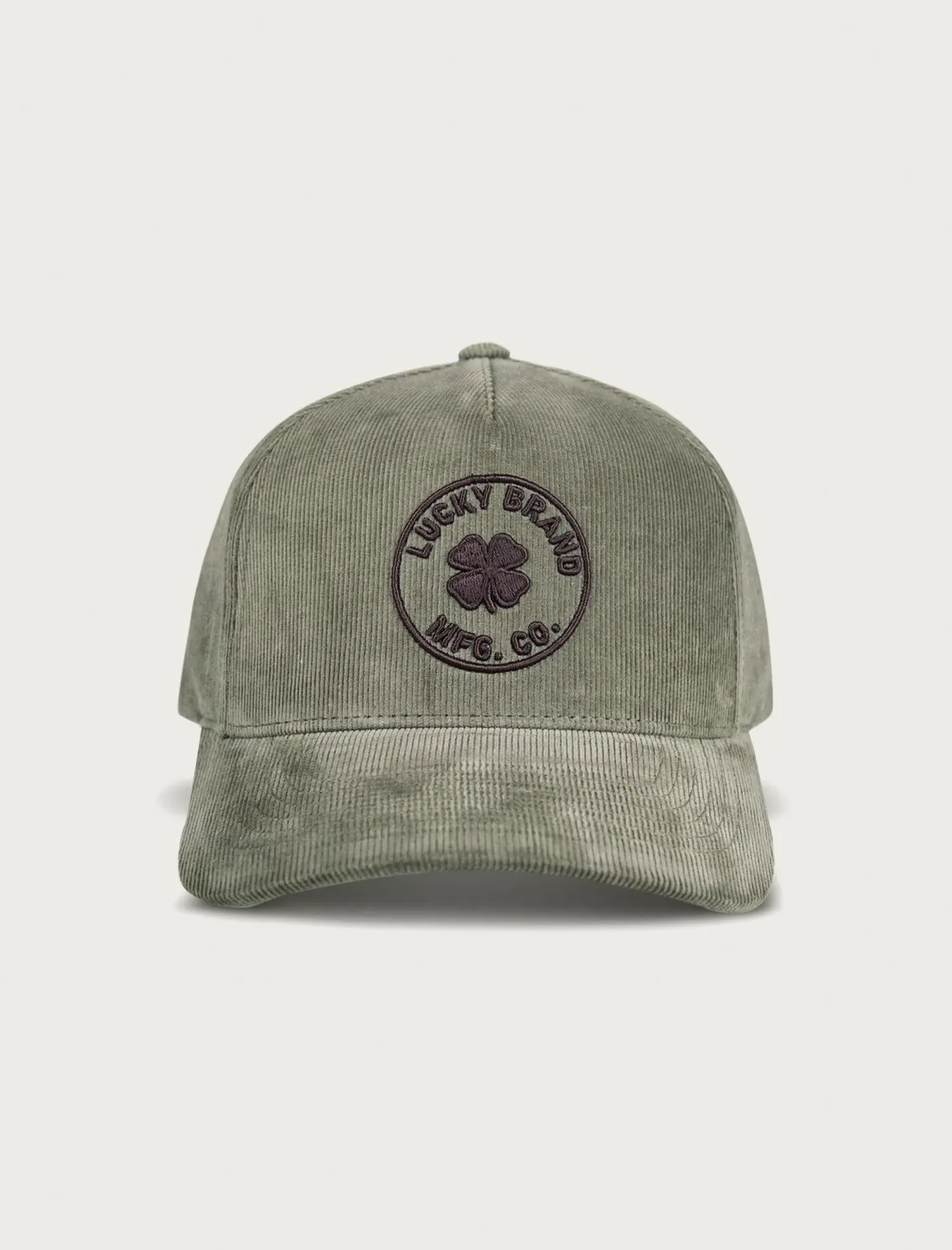 Lucky Brand lucky mfg co. emb. cord hat bright green*MEN|WOMEN Hats