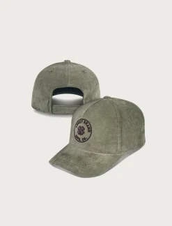 Lucky Brand lucky mfg co. emb. cord hat bright green*MEN|WOMEN Hats
