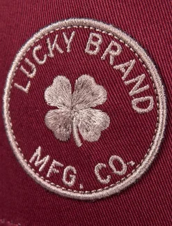 Lucky Brand lucky mfg co. patch hat light pink*MEN|WOMEN Hats