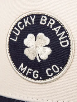 Lucky Brand lucky mfg co. patch hat natural*MEN|WOMEN Hats