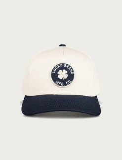 Lucky Brand lucky mfg co. patch hat natural*MEN|WOMEN Hats