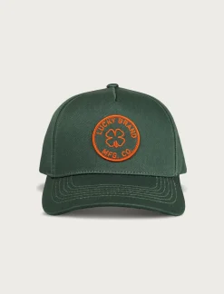 Lucky Brand lucky mfg co. patch hat open green*MEN|WOMEN Hats