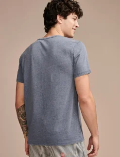 Lucky Brand lucky rabbits foot ensign blue*MEN Graphic Tees