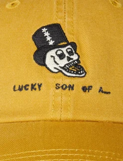 Lucky Brand lucky son of a baseball hat mineral yellow*MEN Hats