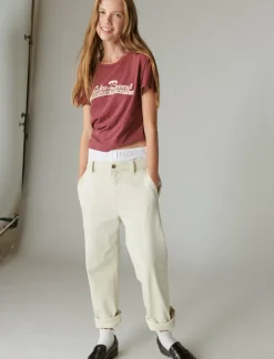 Lucky Brand lucky specialists classic crew tawny port*WOMEN Graphic Tees