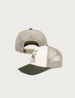 Lucky Brand luckys burger joint trucker light green*MEN|WOMEN Hats