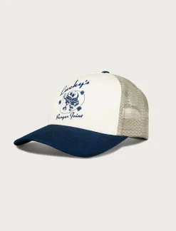Lucky Brand luckys burger joint trucker dark blue*MEN|WOMEN Hats