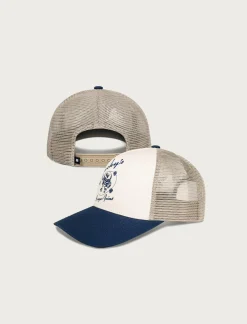 Lucky Brand luckys burger joint trucker dark blue*MEN|WOMEN Hats