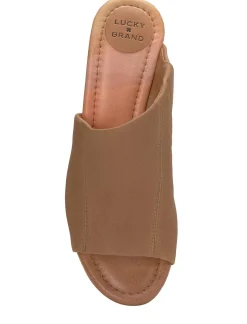 Lucky Brand malenka wedge rust brown*WOMEN Shoes