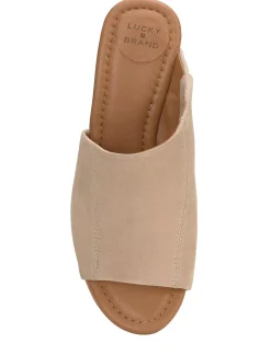 Lucky Brand malenka wedge medium beige*WOMEN Shoes