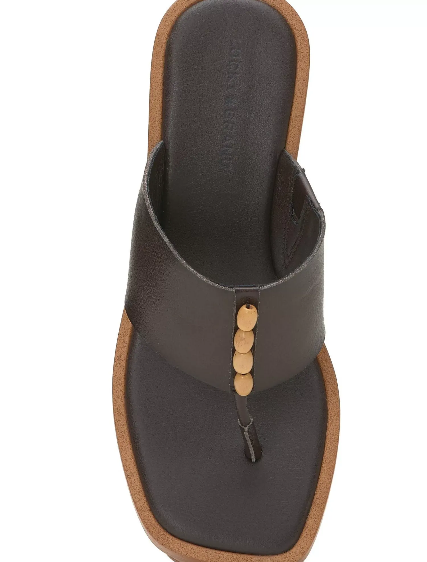 Lucky Brand mandelina sandal heel light brown*WOMEN Shoes