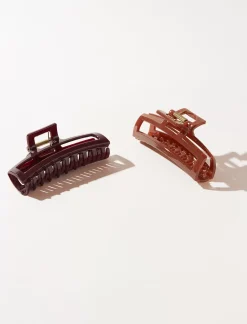 Lucky Brand mega open claw set multi*WOMEN Hair Accessories