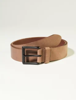 Lucky Brand mens black buckle belt dark brown*MEN Belts