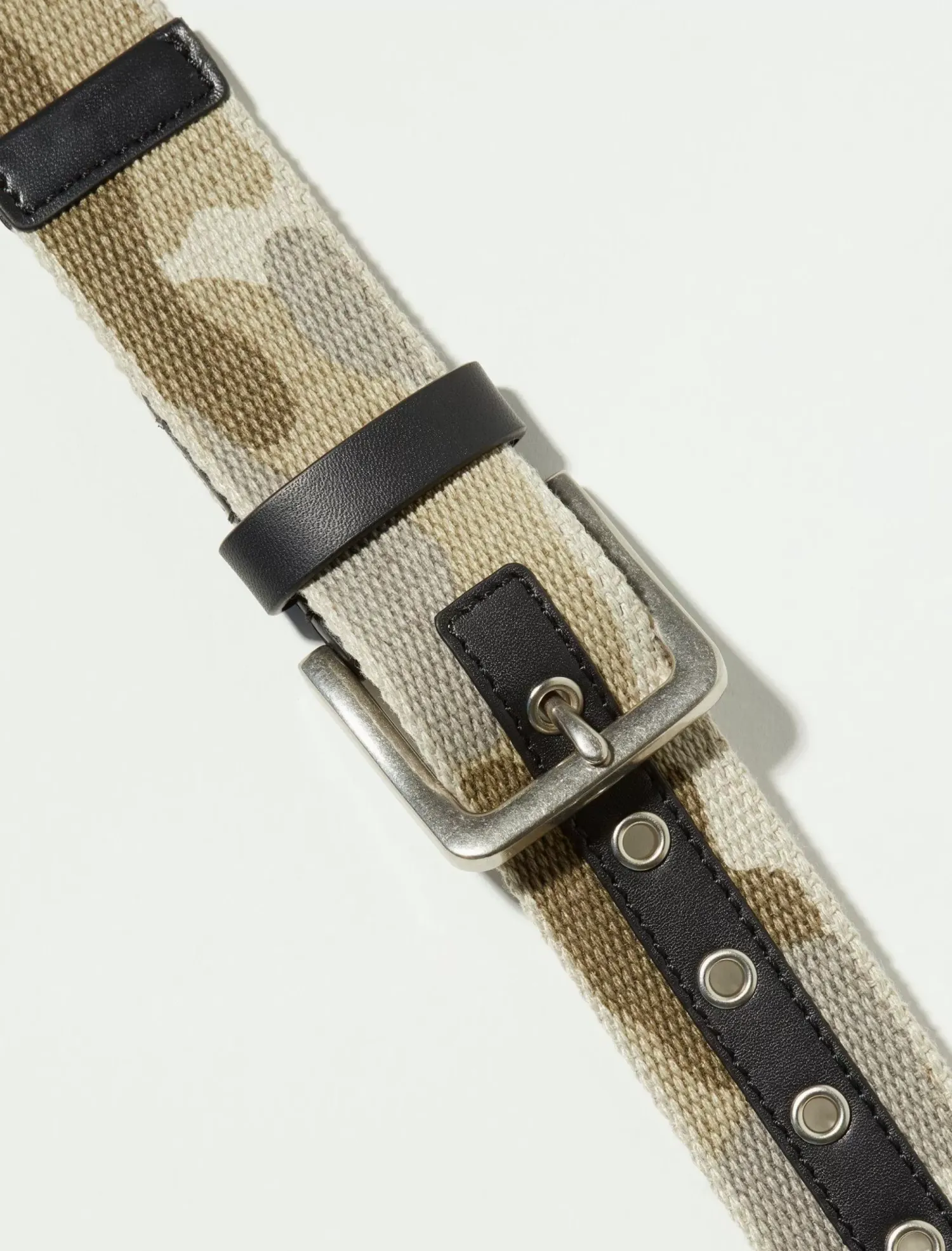Lucky Brand men's camo webbed belt multi*MEN Belts