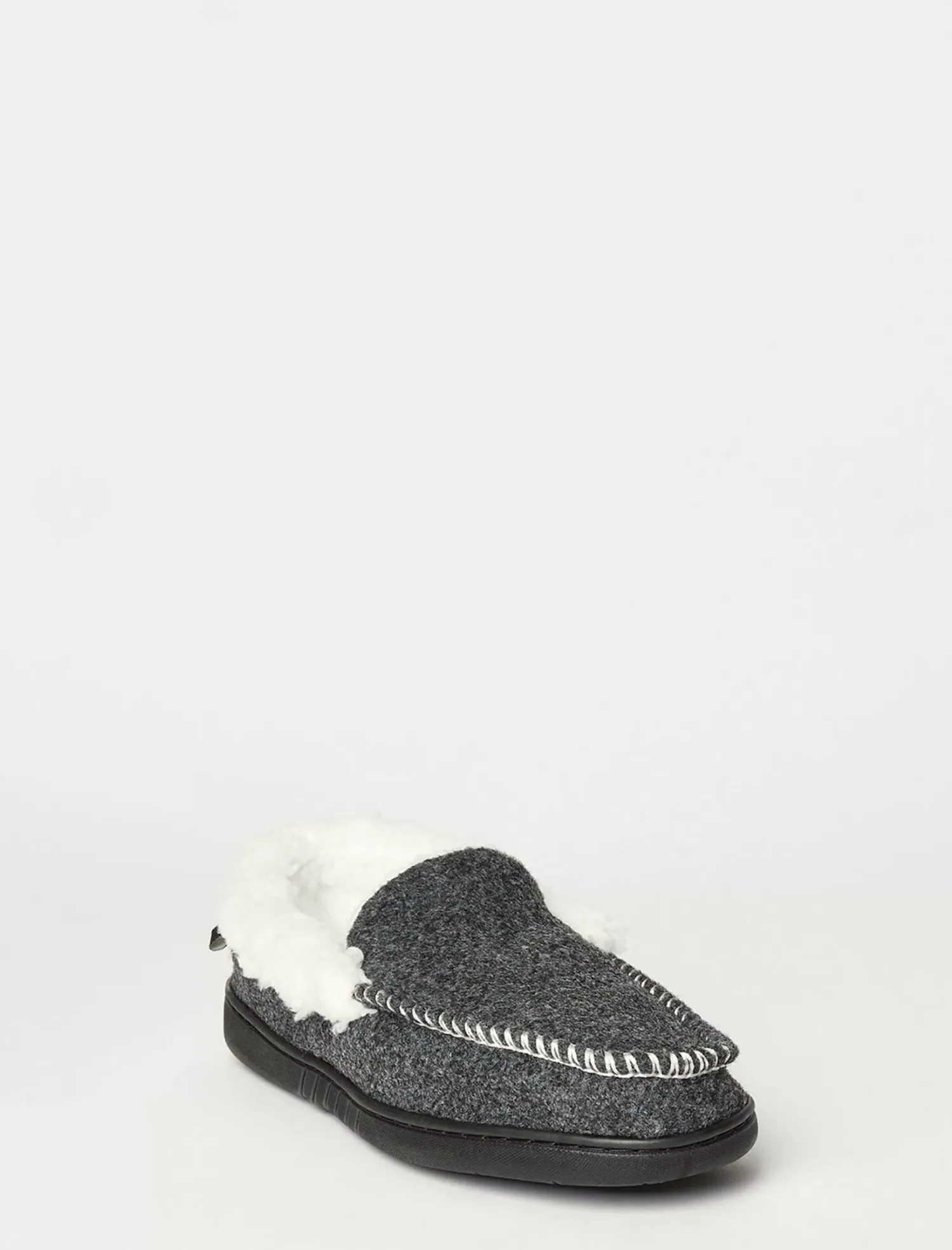 Lucky Brand men's faux wool sherpa lined slipper multi*MEN Shoes