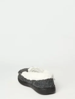 Lucky Brand men's faux wool sherpa lined slipper multi*MEN Shoes