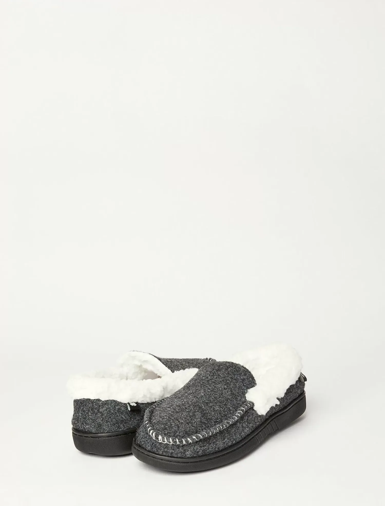 Lucky Brand men's faux wool sherpa lined slipper multi*MEN Shoes