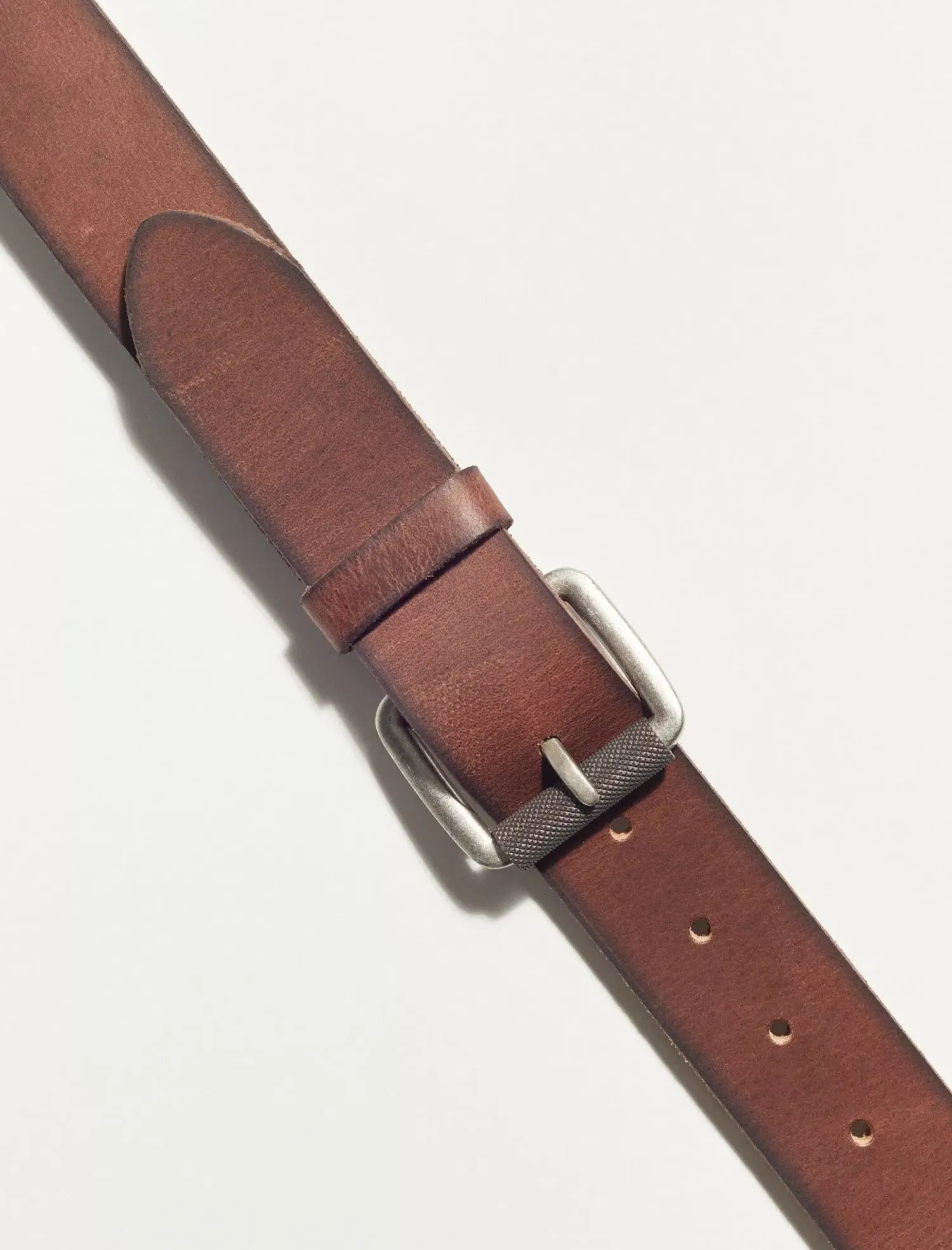 Lucky Brand men's leather tab belt light brown*MEN Belts