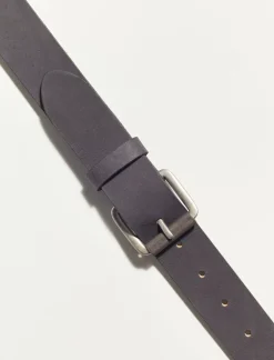 Lucky Brand men's leather tab belt black*MEN Belts