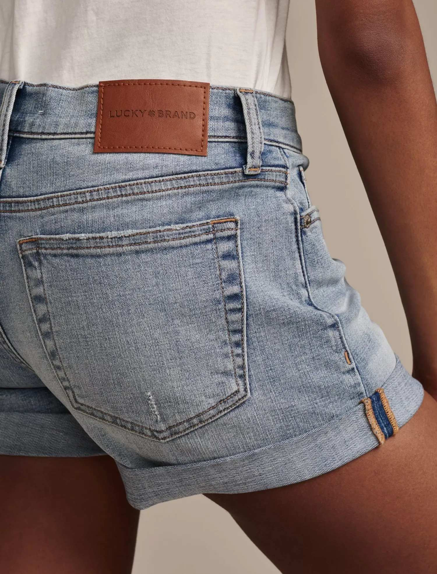 Lucky Brand mid rise ava short cloud nine*WOMEN Jeans|Shorts
