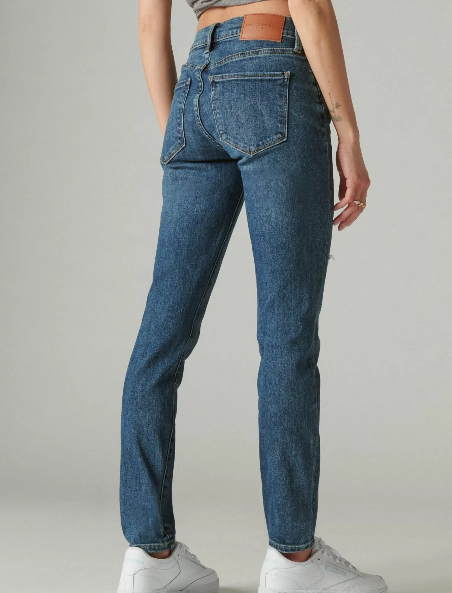 Lucky Brand mid rise ava skinny director dest*WOMEN|JEANS Jeans|Skinny
