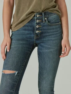Lucky Brand mid rise ava skinny director dest*WOMEN|JEANS Jeans|Skinny