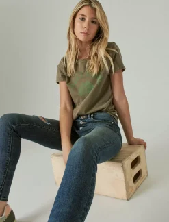 Lucky Brand mid rise ava skinny director dest*WOMEN|JEANS Jeans|Skinny