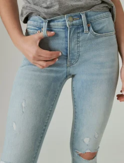 Lucky Brand mid rise ava skinny fan girl dest*WOMEN|JEANS Jeans|Skinny