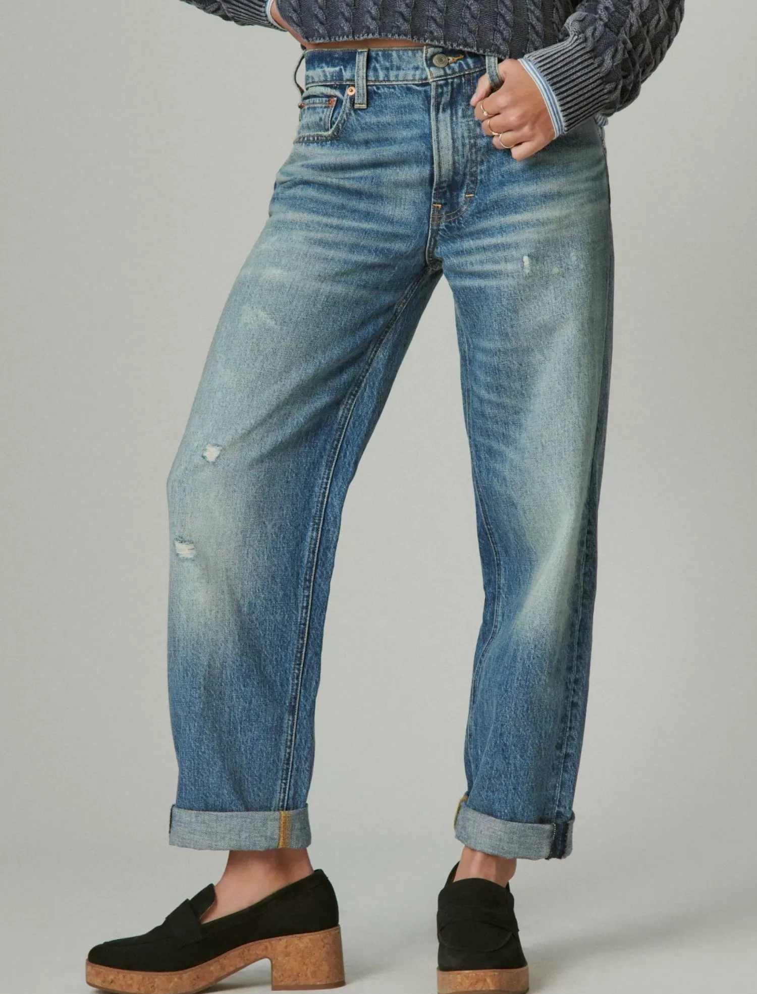 Lucky Brand mid rise boy easy like sunday*WOMEN|JEANS Jeans|Boyfriend