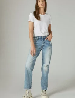 Lucky Brand mid rise boy jean red carpet dest*WOMEN|JEANS Jeans|Boyfriend