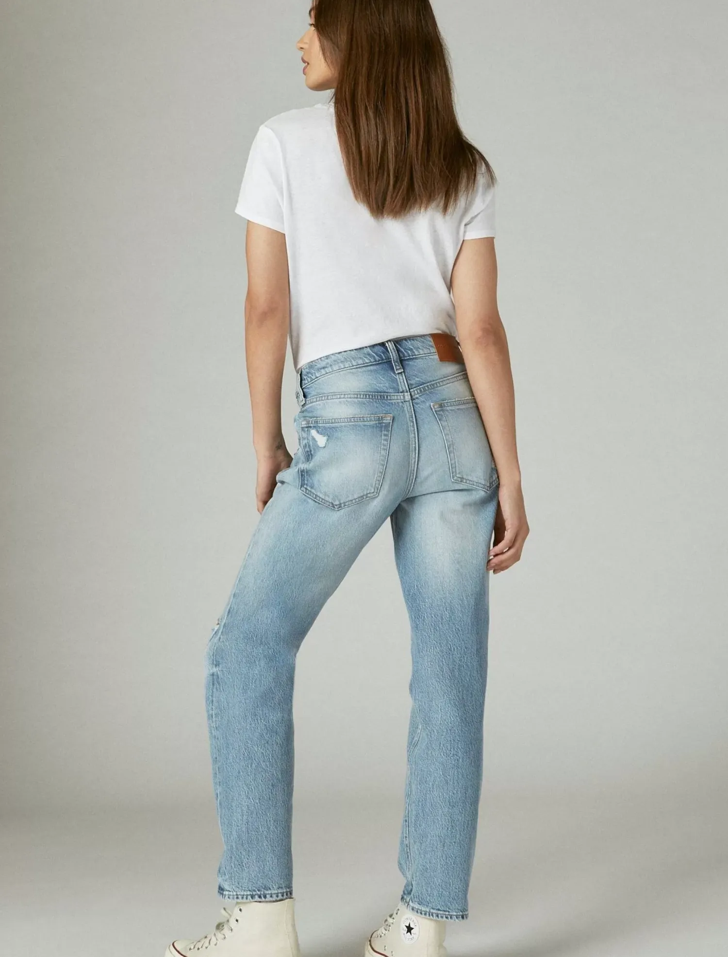 Lucky Brand mid rise boy jean red carpet dest*WOMEN|JEANS Jeans|Boyfriend