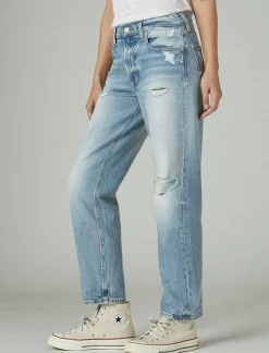 Lucky Brand mid rise boy jean red carpet dest*WOMEN|JEANS Jeans|Boyfriend