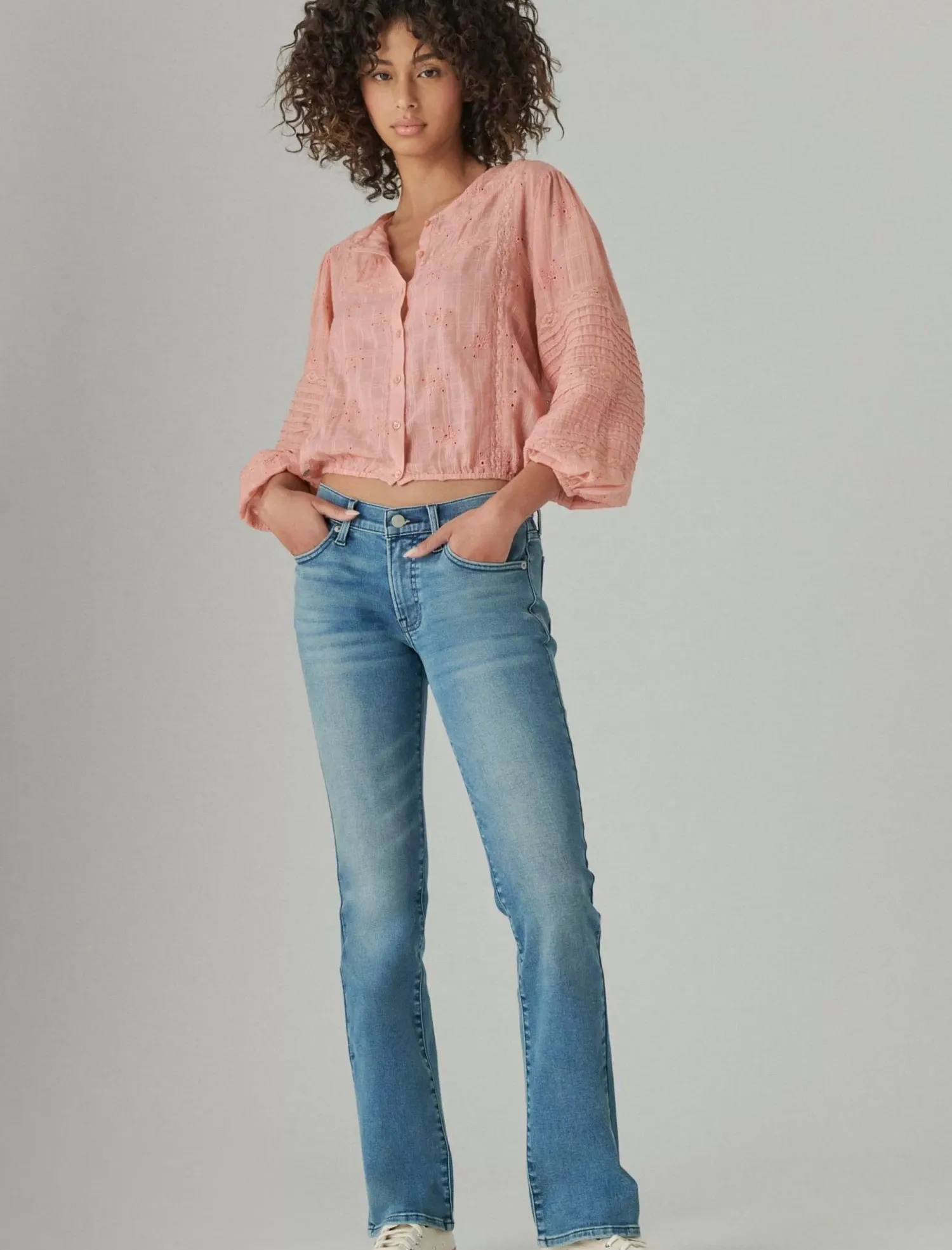 Lucky Brand mid rise sweet boot glass mount*WOMEN|JEANS Jeans|Bootcut