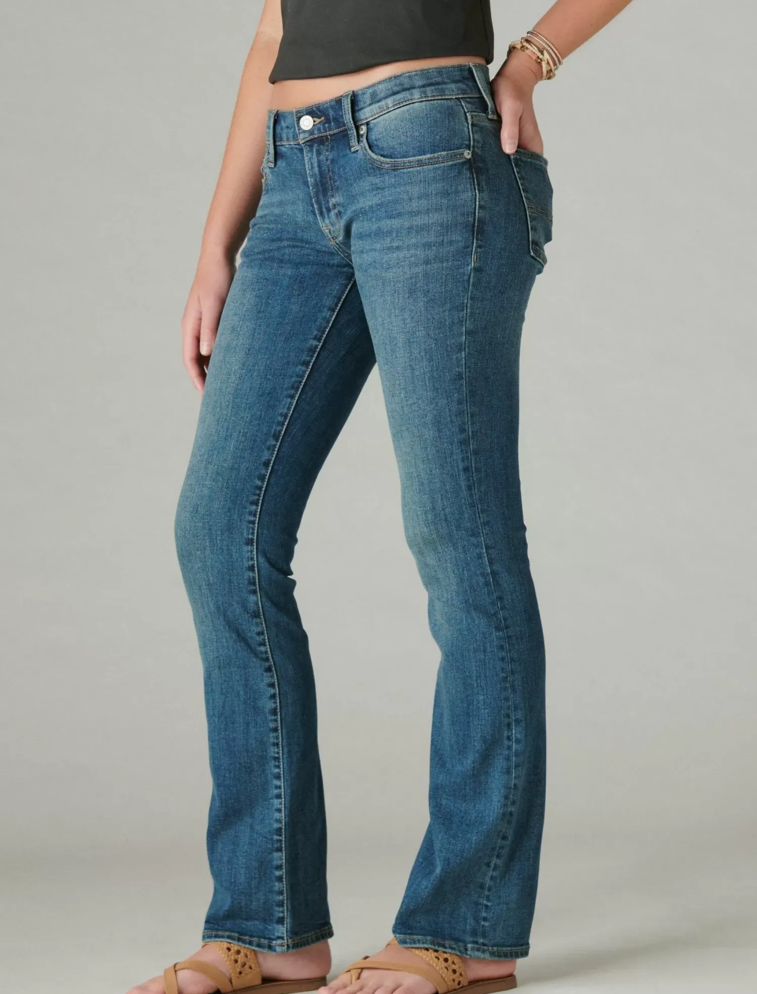 Lucky Brand mid rise sweet boot ocean road*WOMEN|JEANS Jeans|Bootcut