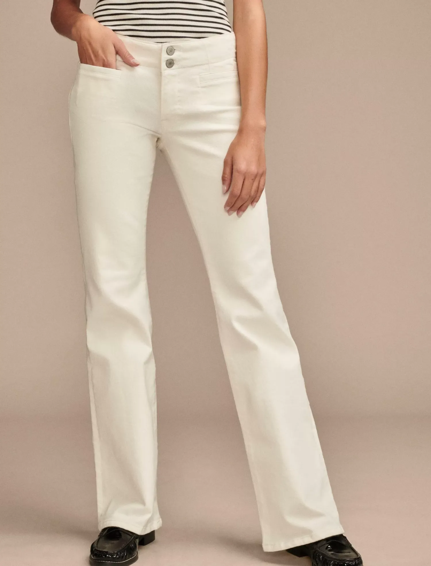 Lucky Brand mid rise sweet flare bright white*WOMEN|JEANS Jeans|Flare
