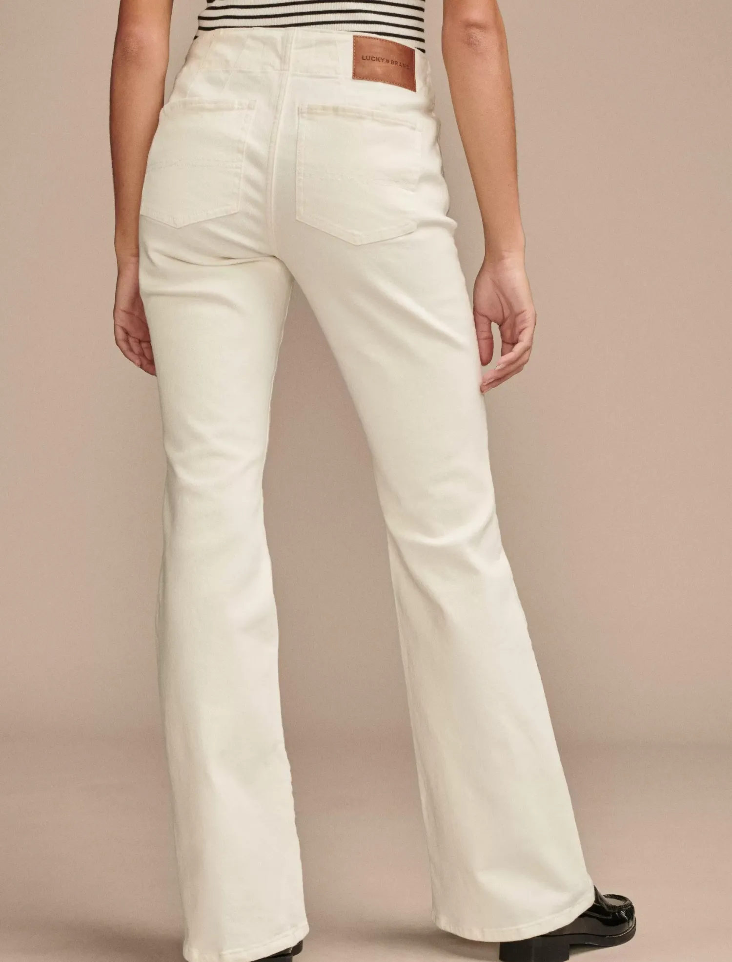 Lucky Brand mid rise sweet flare bright white*WOMEN|JEANS Jeans|Flare