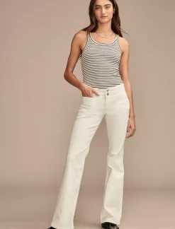 Lucky Brand mid rise sweet flare bright white*WOMEN|JEANS Jeans|Flare